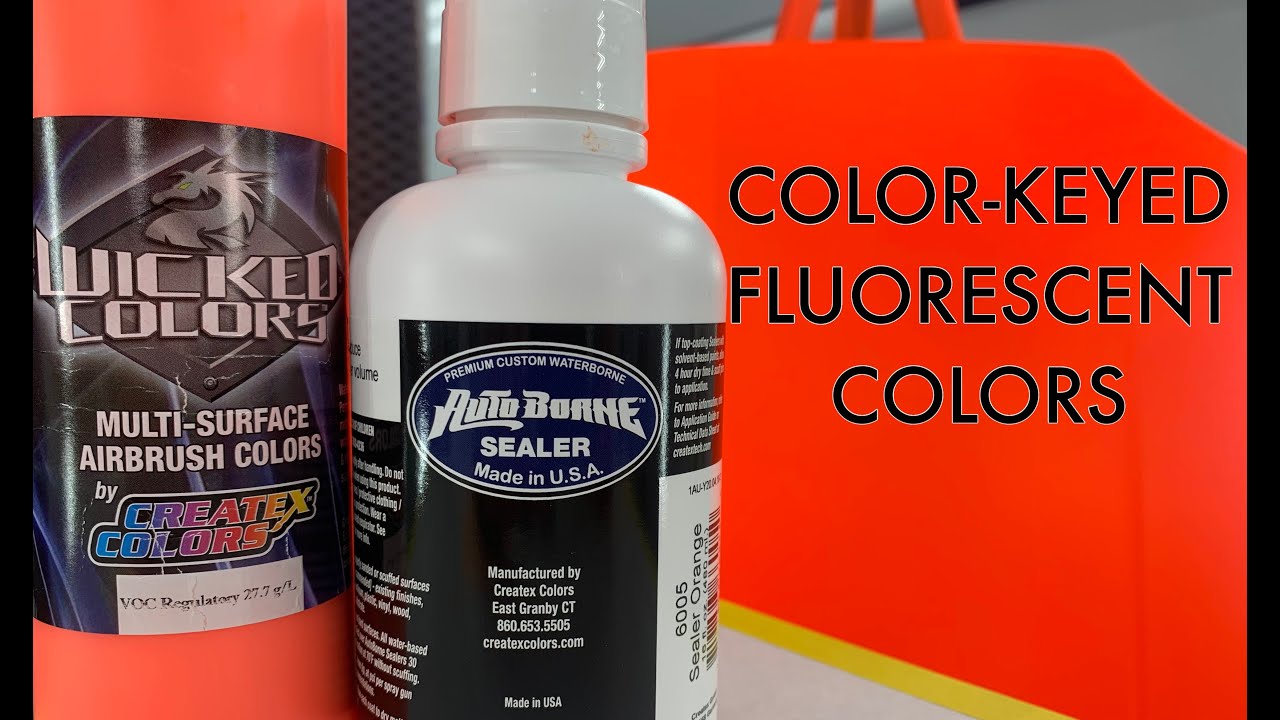 How-To Apply A Fluorescent Color over a Color - Keyed Base Color