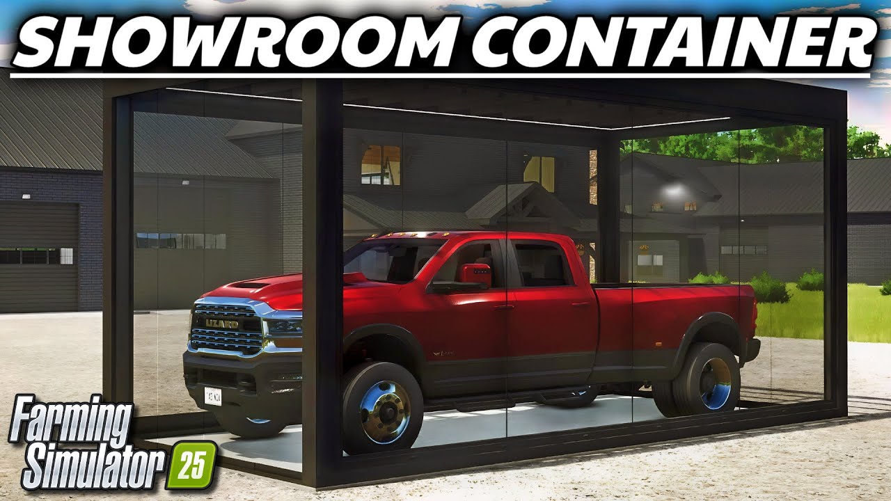 New Mods - Car Showroom & Container, Claas Jaguar, & New Map! | Farming Simulator 25