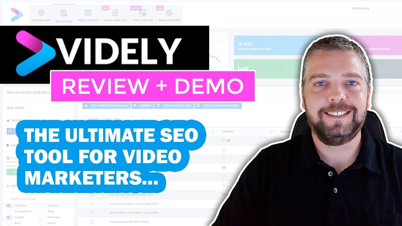 Videly Review & Demo: Rank Videos in YouTube & Google With Videly