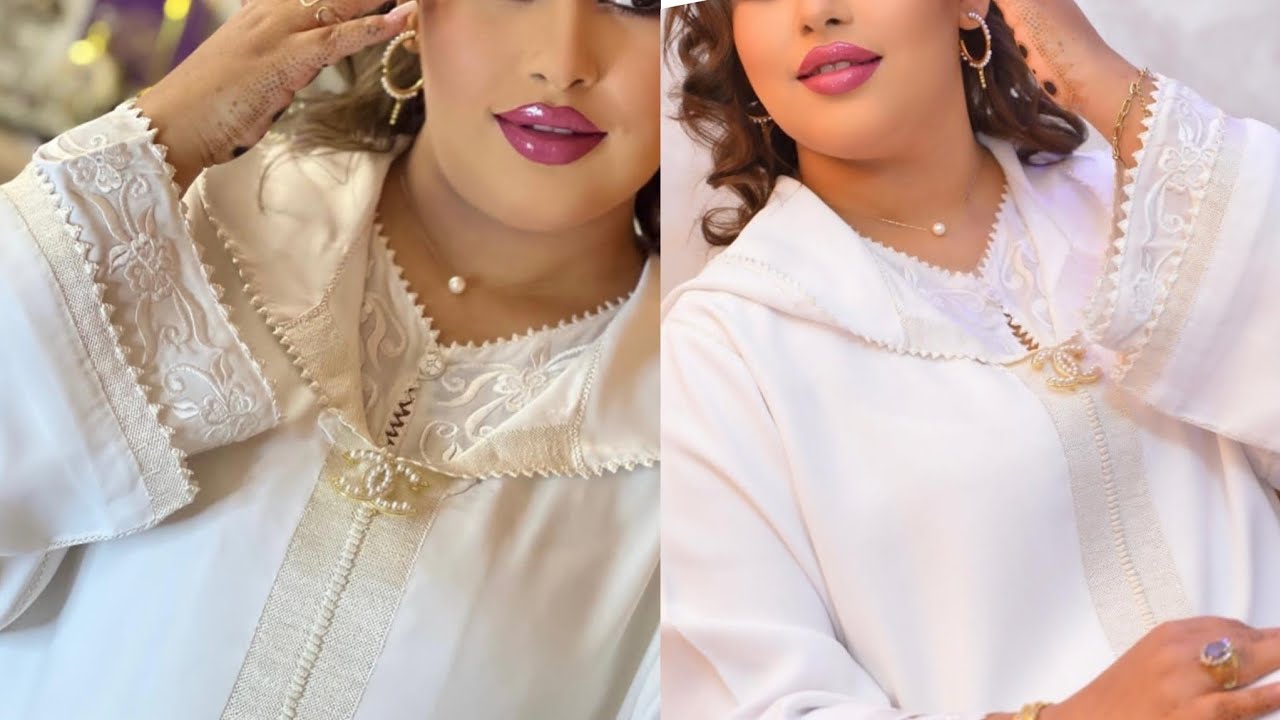 بغيتي جلابةدوبياس بالراندةحسيرة الحج🕋وجديهاعلى تيساع والرشمةالساحرةبالالوان للأنيقات فالزي المغربي🇲🇦