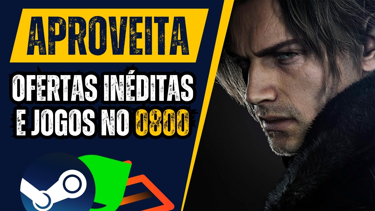 CORRE! Jogo para resgate DE GRAÇA por 48 horas na Steam, PROMOÇÃO com franquias e JOGOS BARATOS