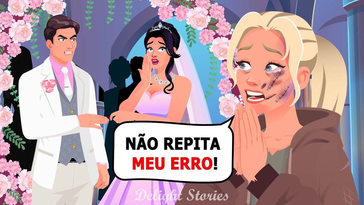 A ex-mulher do agressor apareceu em seu casamento para avisar sua noiva