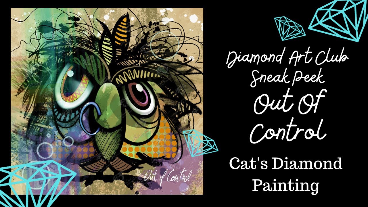 Diamond Art Club Sneak Peek | Out of Control by Richard Lorenz