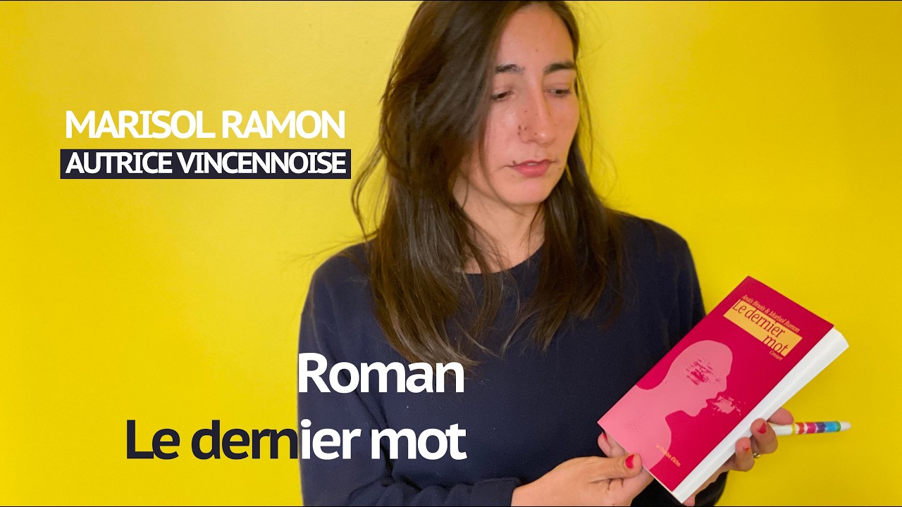 VincennesTV.fr reçoit Marisol Ramon, autrice vincennoise, co-autrice du roman Le dernier mot.
