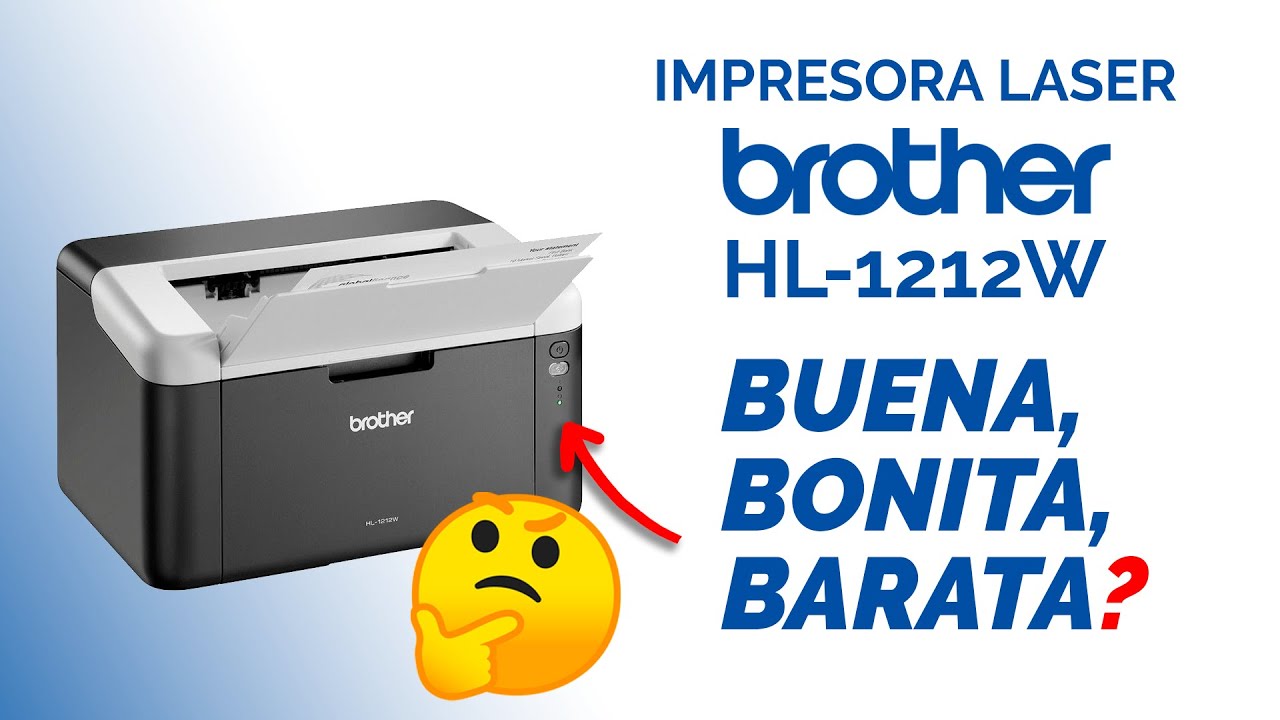 Impresora Brother HL1212W - Review