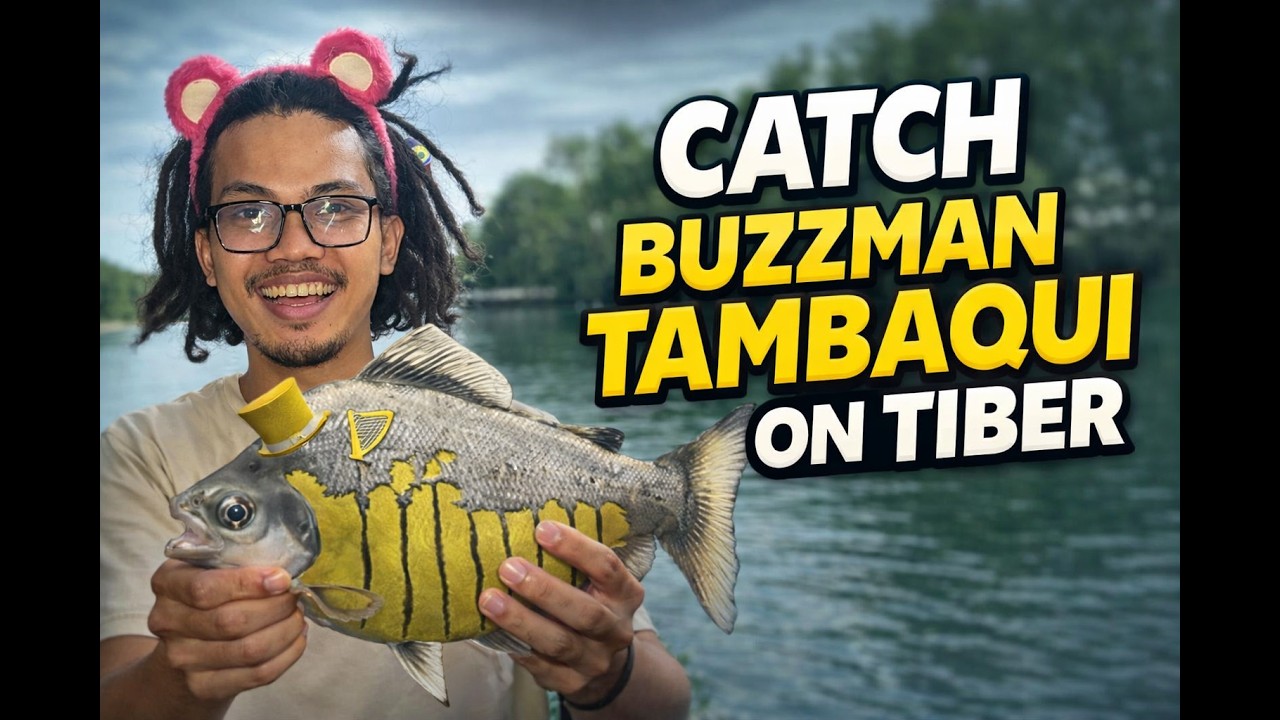 CATCH BUZZMAN TAMBAQUI ON TIBER | Fishing Planet – St. Patrick’s Day