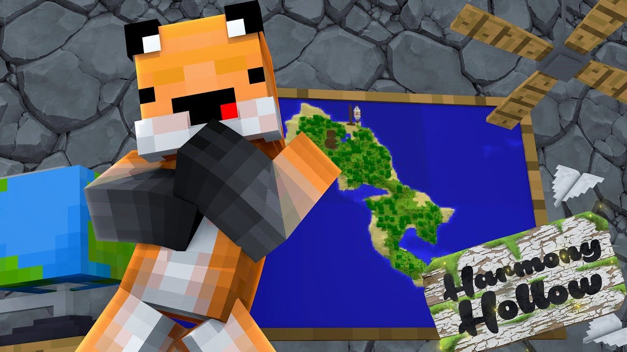THE WOODLAND MANSION MAP! - Minecraft Harmony Hollow S3 EP 38