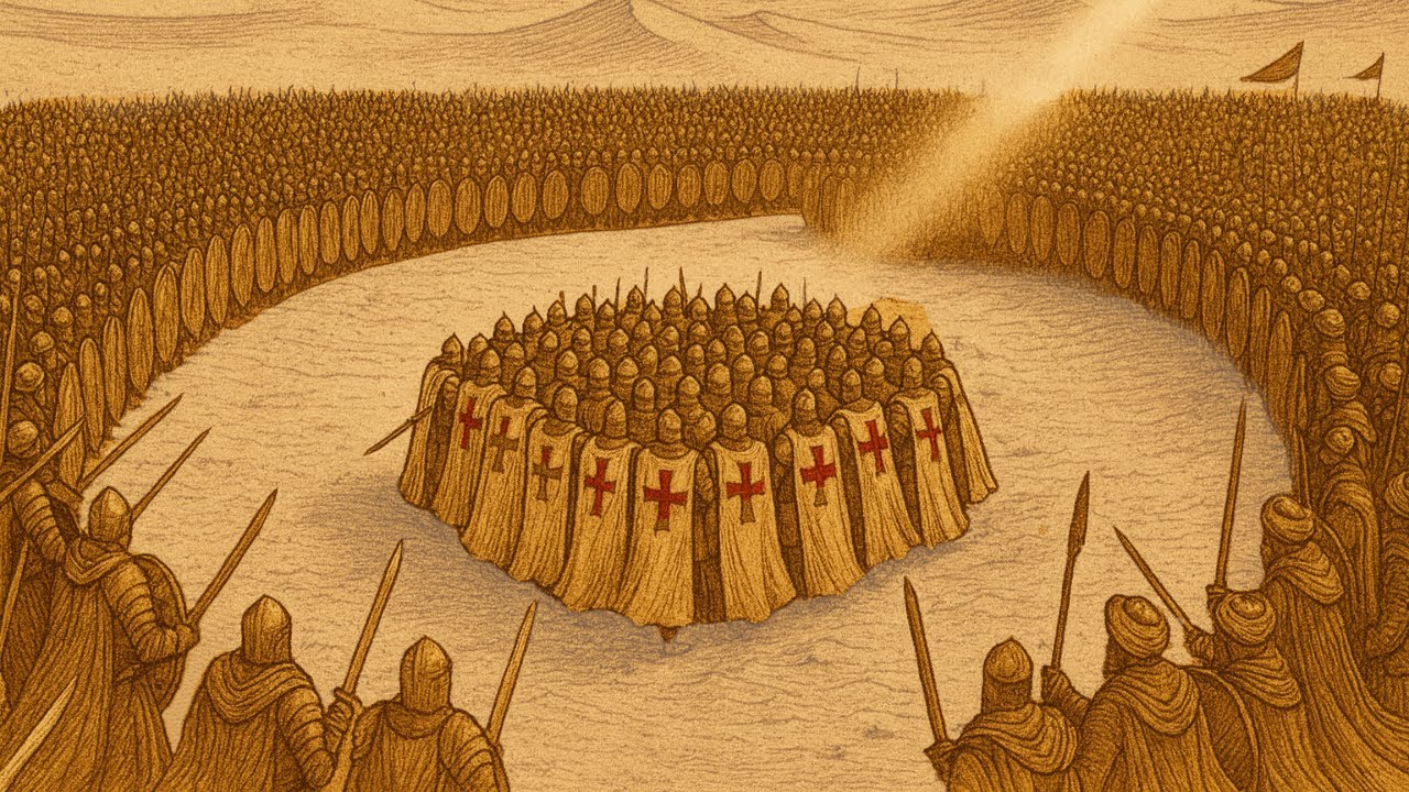 500 vs 26,000: La Batalla IMPOSIBLE que el Mundo Olvidó | La Cruzada de Montgisard