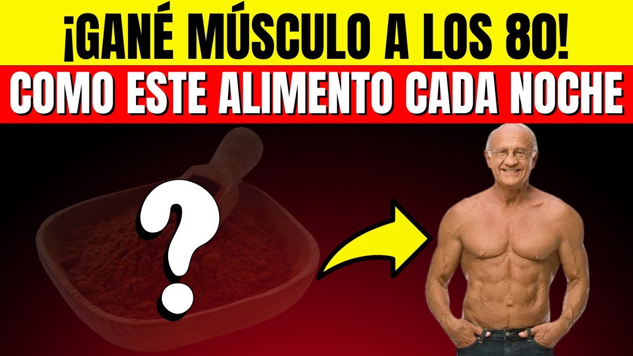 &iexcl;El alimento #1 para vencer la sarcopenia (p&eacute;rdida muscular) de forma natural!