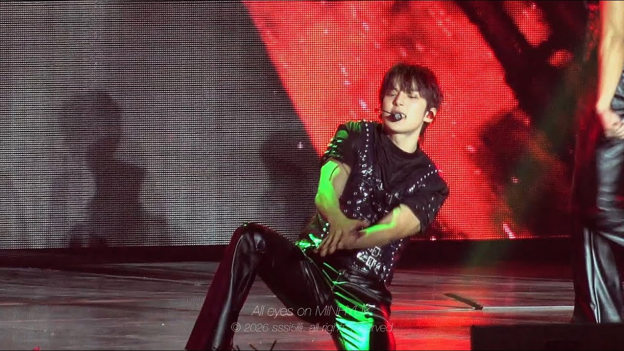 260131 MONSTA X WORLD TOUR [THE X : NEXUS] ALLIGATOR 엘리게이터 민혁 Focus fancam _ 중콘