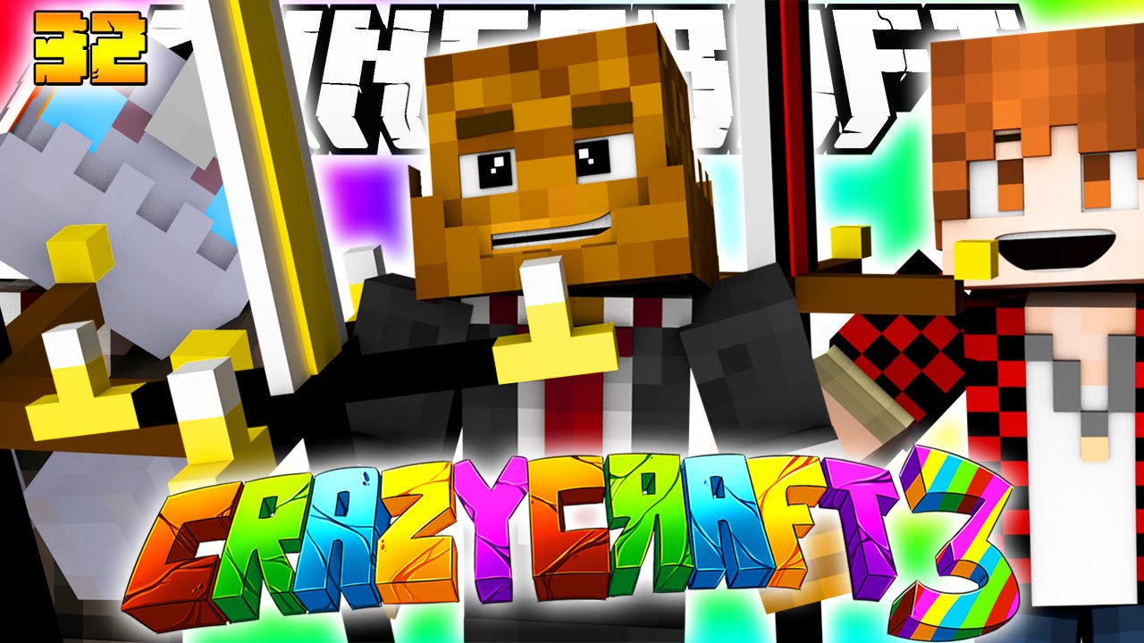 Minecraft CRAZY CRAFT 3.0 - Royal Guardian Armor SPEED RUNNING CHALLENGE DUNGEON #32 | JeromeASF
