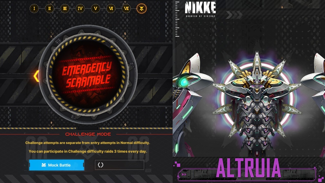SOLO RAID SEASON 34 [ALTRUIA] (GODDESS OF VICTORY: NIKKE)