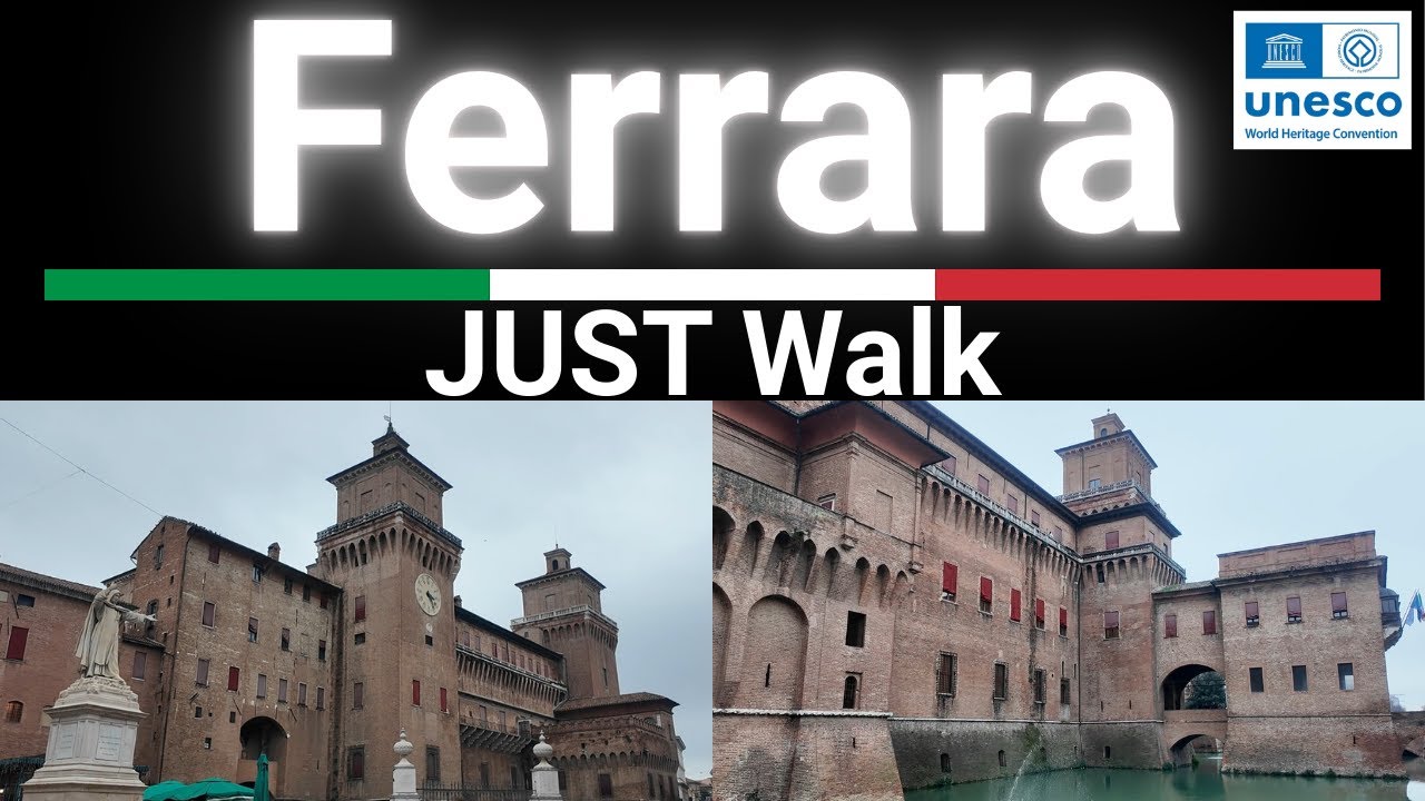 [Ferrara] Just Walk. Renaissance Sightseeing from Bologna Italy UNESCO World Heritage Site