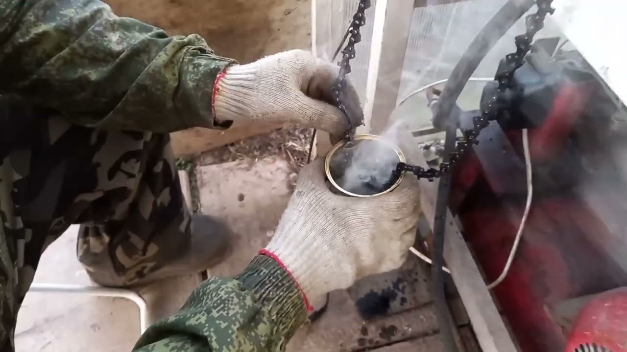 ЗАКАЛКА ЦЕПИ БЕНЗОПИЛЫ