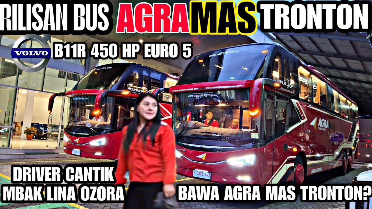 KEREN‼️RILISAN AGRAMAS TRONTON,DRIVER CANTIK AGRAMAS MBAK LINA OZORA BAWA PULANG TRONTON VOLVO