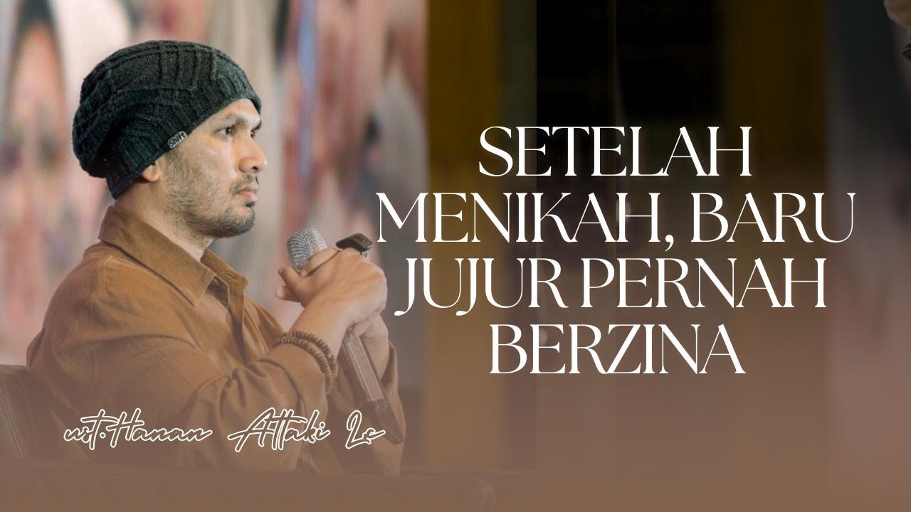 SETELAH MENIKAH, PASANGAN BARU MENGAKUI PERNAH BERZINA DI MASALALUNYA