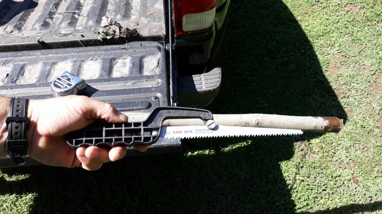 DiY Camp Saw, Silky Saws Cost too Much, So I Sort of Made My Own.