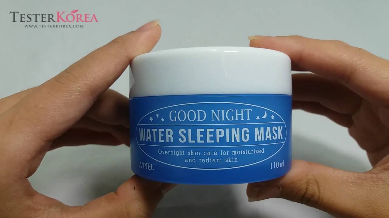[TESTERKOREA] APIEU Good Night Water Sleeping Mask