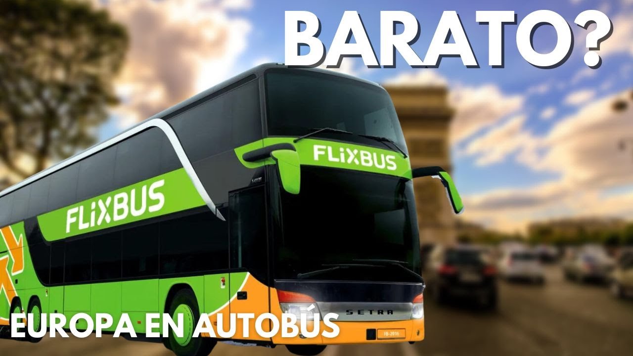 AUTOBÚS 🚌 en EUROPA, viajes BARATOS❗ en FLIXBUS✔️