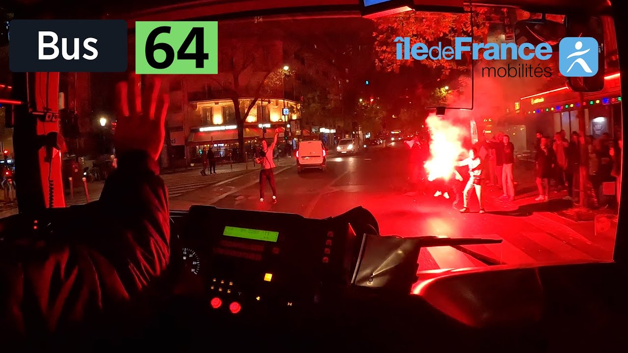 Bus 64 RATP | Porte des Lilas / Denfert-Rochereau
