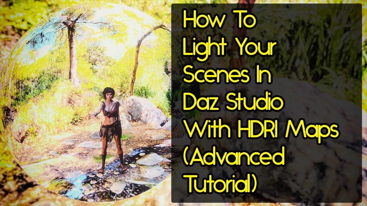 Daz Studio HDRI Tutorial - Advanced