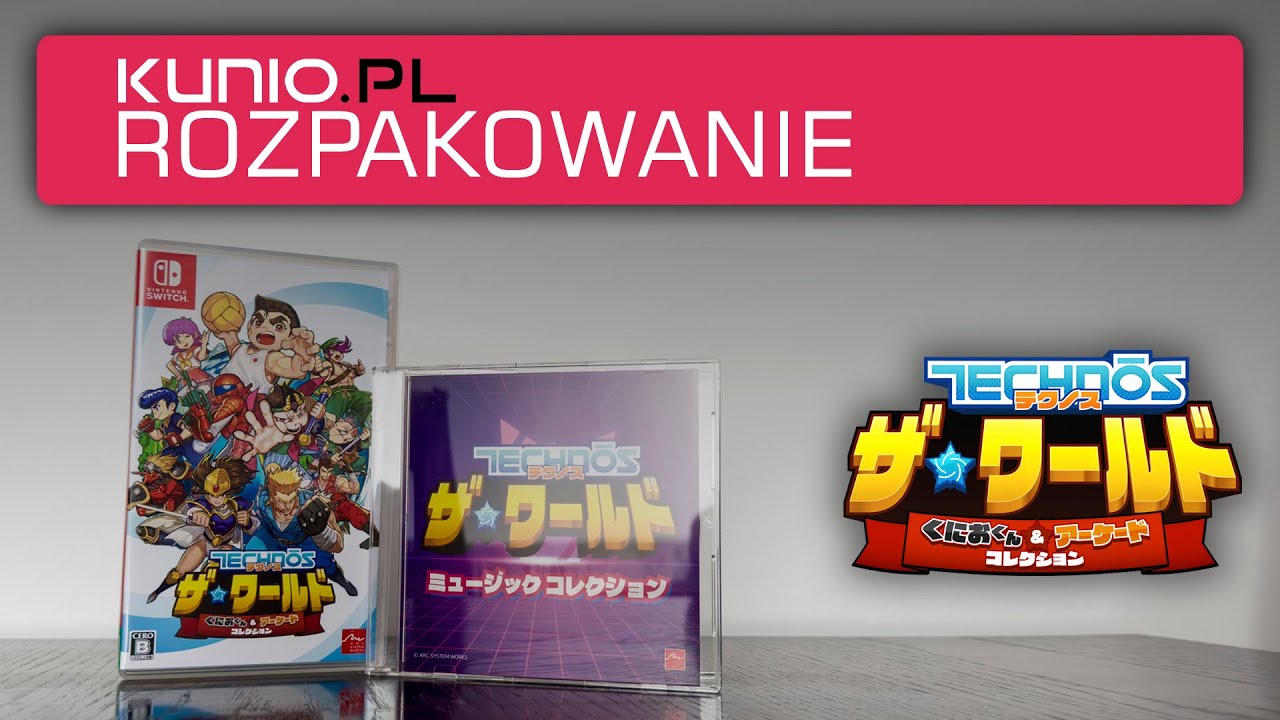 Super Technos World River City & Technos Arcade Classics | #unboxing #rozpakowanie #kunio #くにお