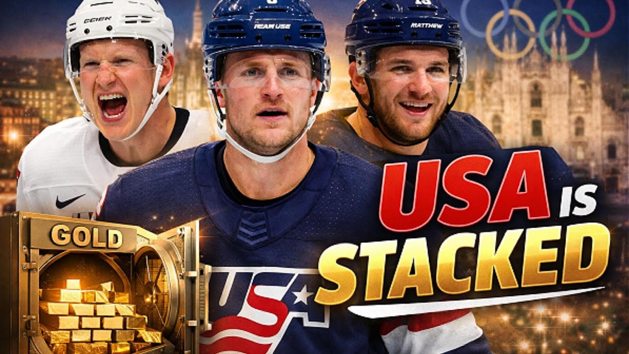 Team USA Olympic Hockey Roster 2026 | Who Made the Cut? #hockey #olimpiadas