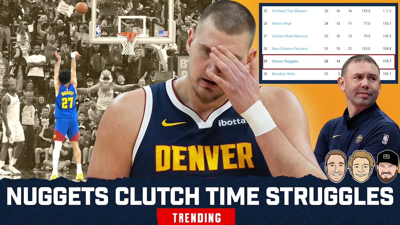 Why Has Nikola Jokic & the Nuggets STRUGGLED in Clutch Time This Season?
