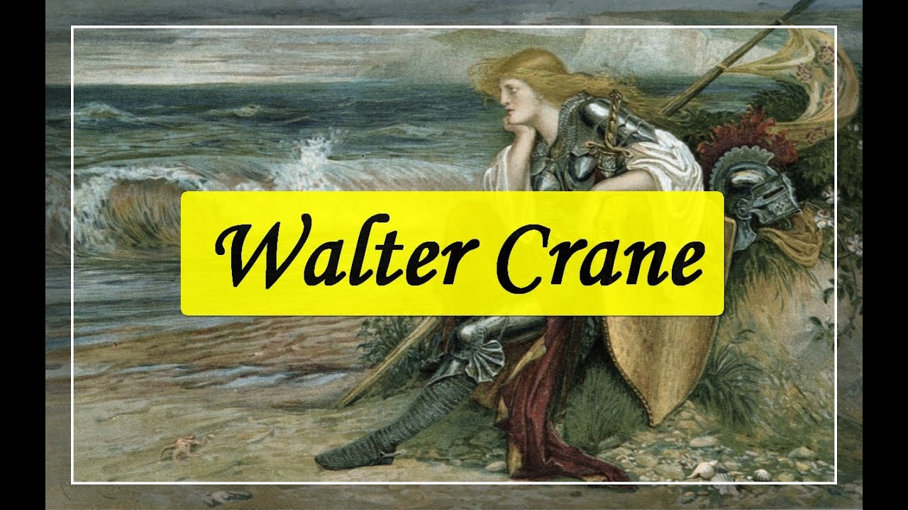 Paintings Walter Crane - Artworks and Sketches.