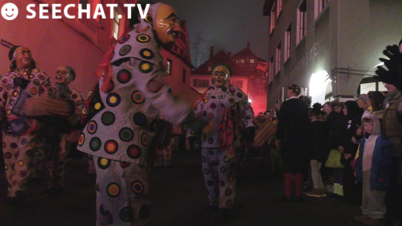 Narrentag 2020 - nachtumzug in Überlingen am Bodensee (4K)