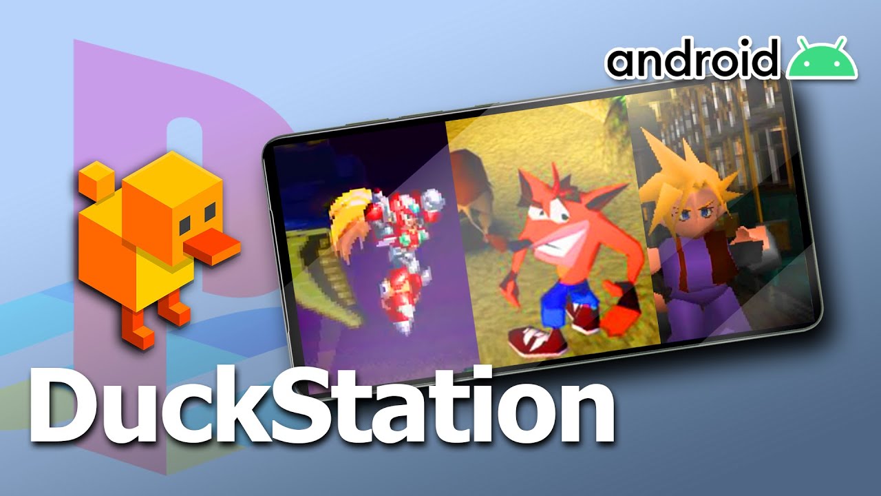 Como jogar PS1 no Android (MELHOR Performance) - Duckstation Guia Completo