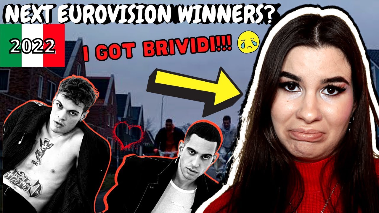 ITALY EUROVISION 2022 ~ Mahmood & Blanco ‘BRIVIDI’ | FIRST REACTION