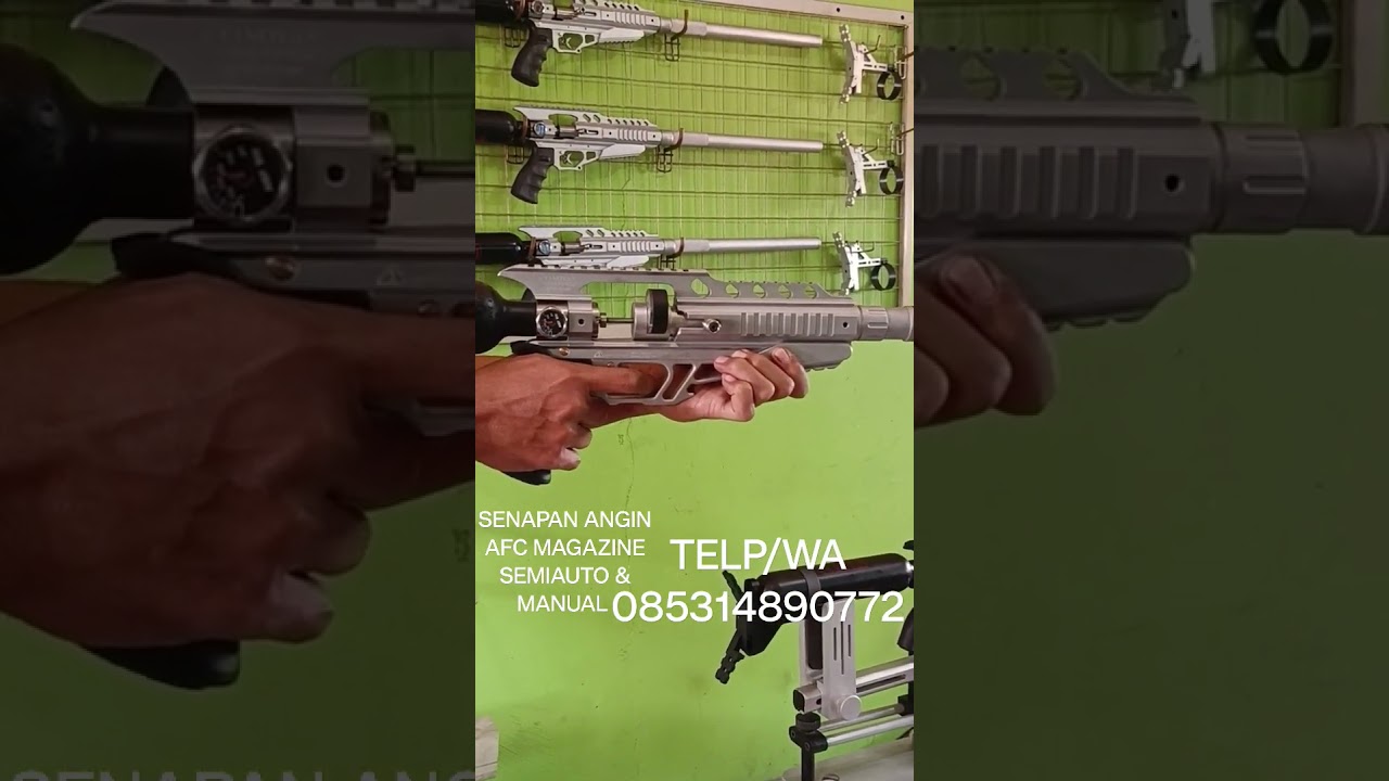 PCP SENAPAN ANGIN AFC MAGAZINE SEMIAUTO & MANUAL FREME IMPORT💥TELP/WA 085314890772 #berburuhamababi