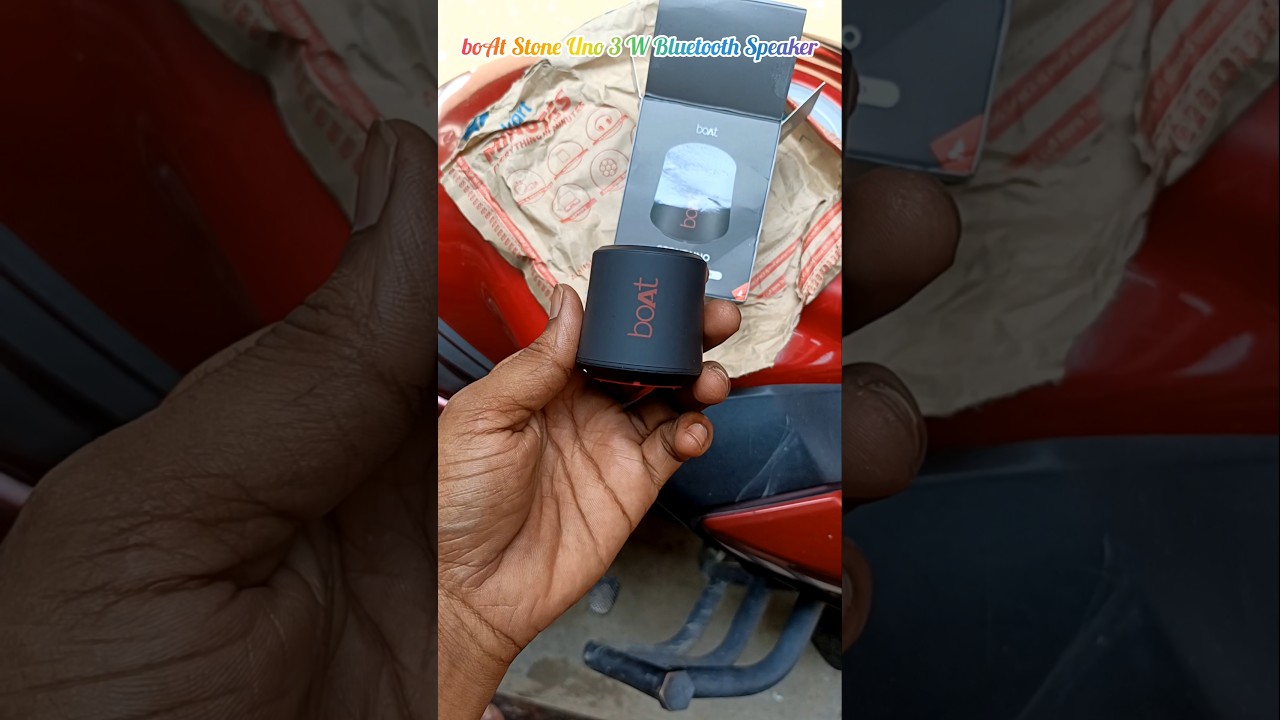 boAt Stone Uno 3 W Bluetooth Speaker 🔇🤯 #mini #speaker