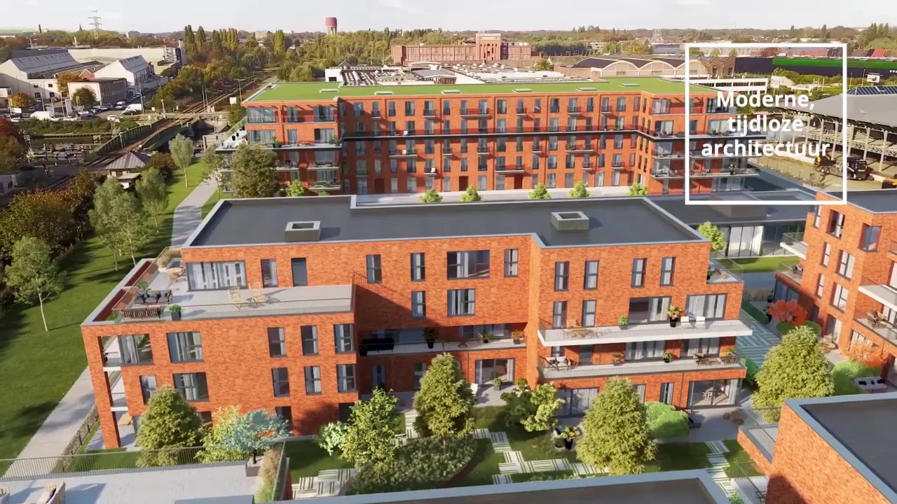 &Oslash;SLO - Gent: nieuw woonproject in de Gentse Voorhaven