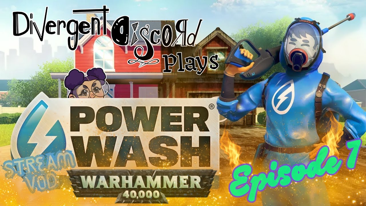Wash-hammer 40k | Ben Cleans an Imperial Knight in PowerWash Simulator | Twitch VOD Episode 7