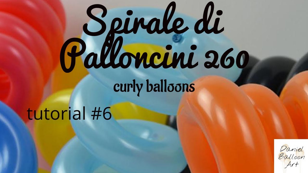 tutorial Spirale con Palloncini modellabili