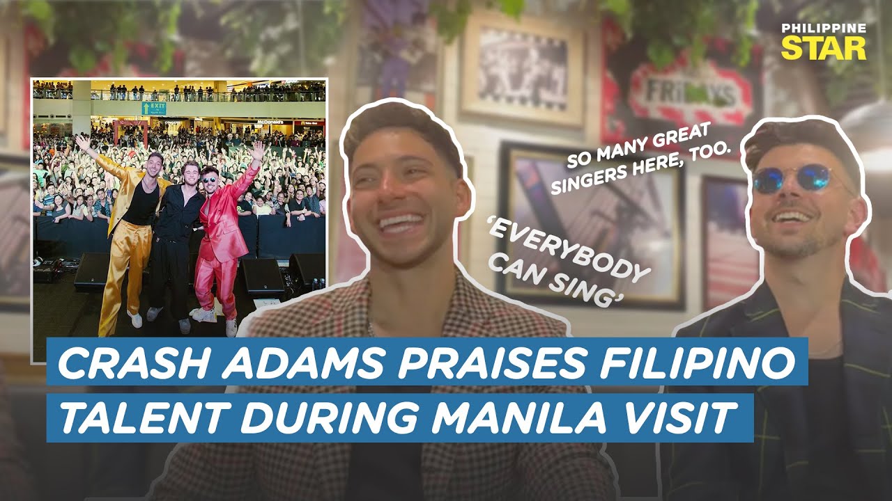 Crash Adams amazed by Pinoy talent
