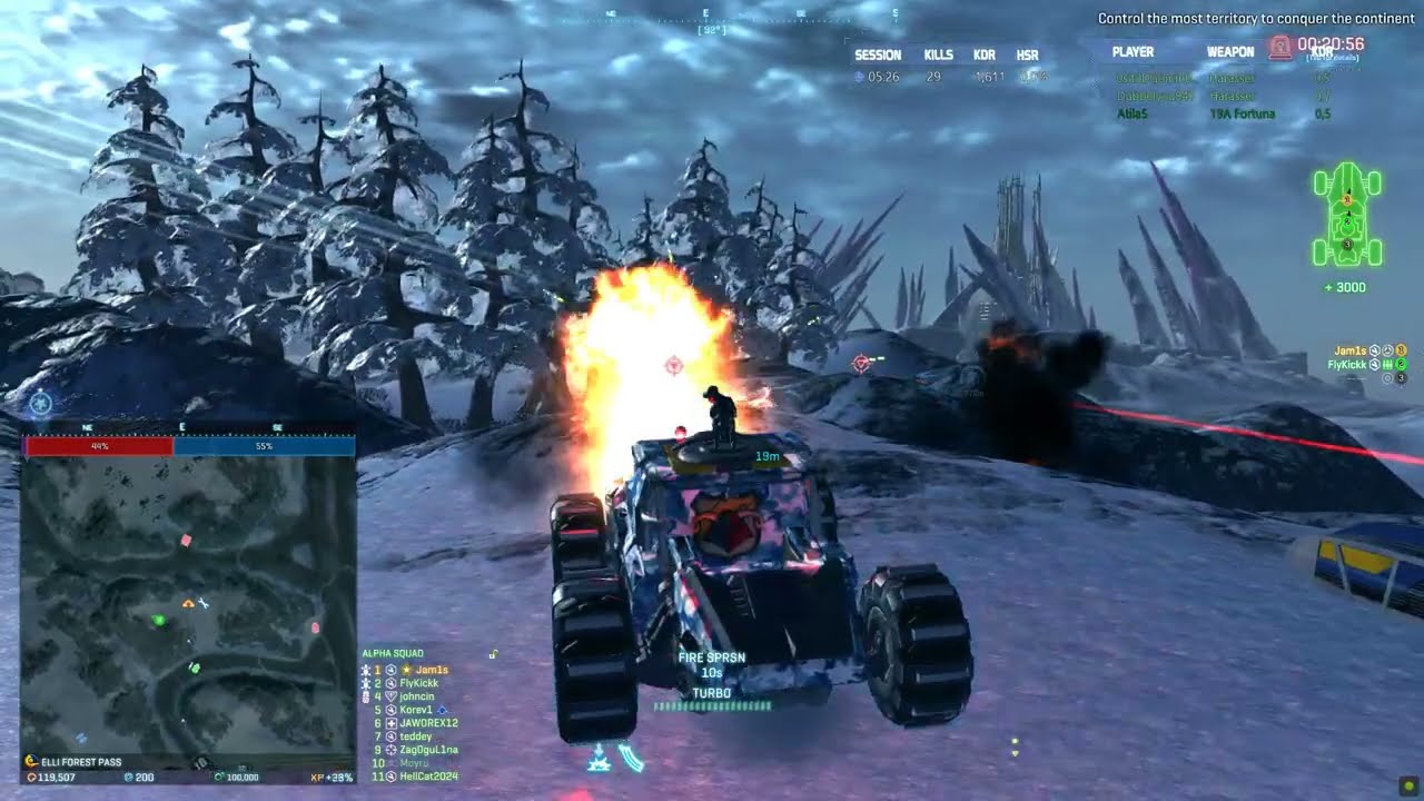 Planetside 2 Esamir и harasser со стрелком FlyKickk. Бывают и неудачи 2024.01.30