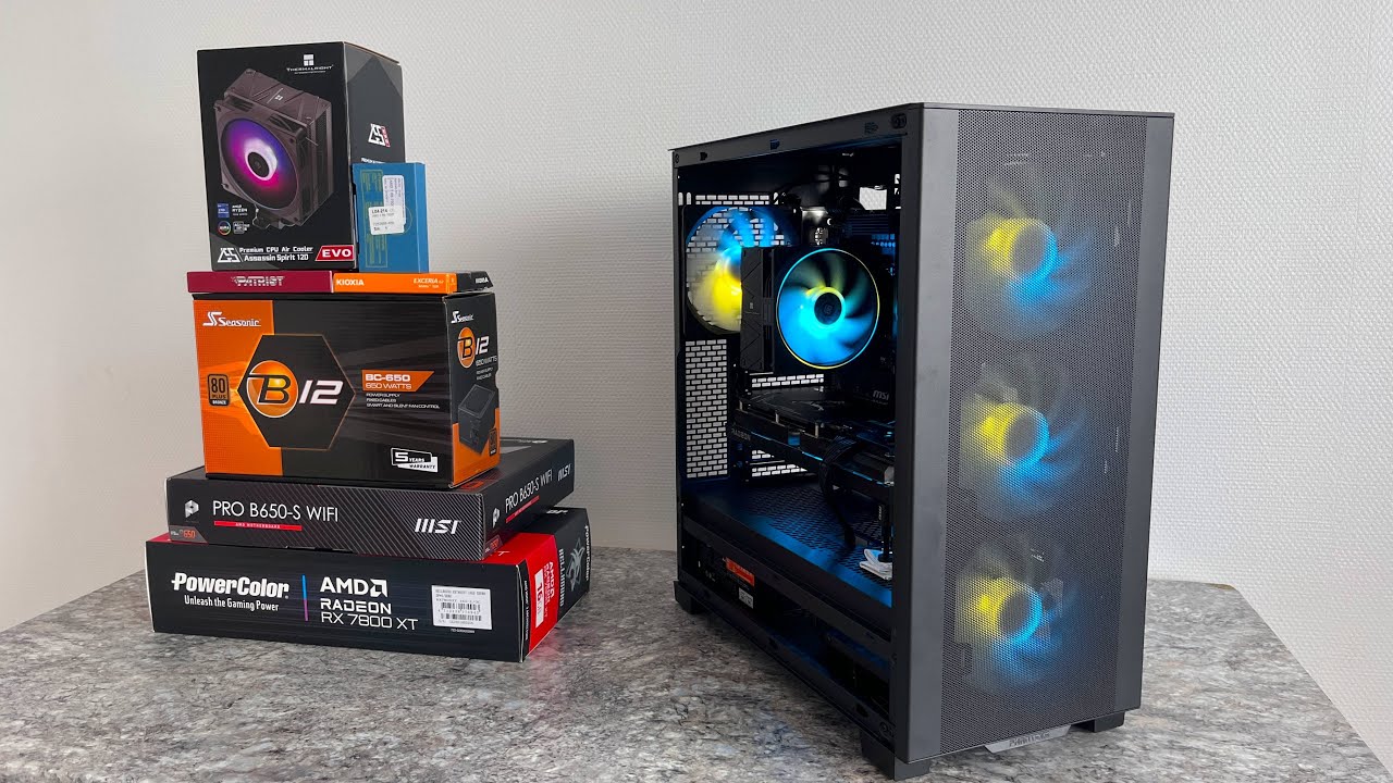 Un TUTO MONTAGE PC EXPRESS sur AM5 | MONTAGE PC CLIENT #27