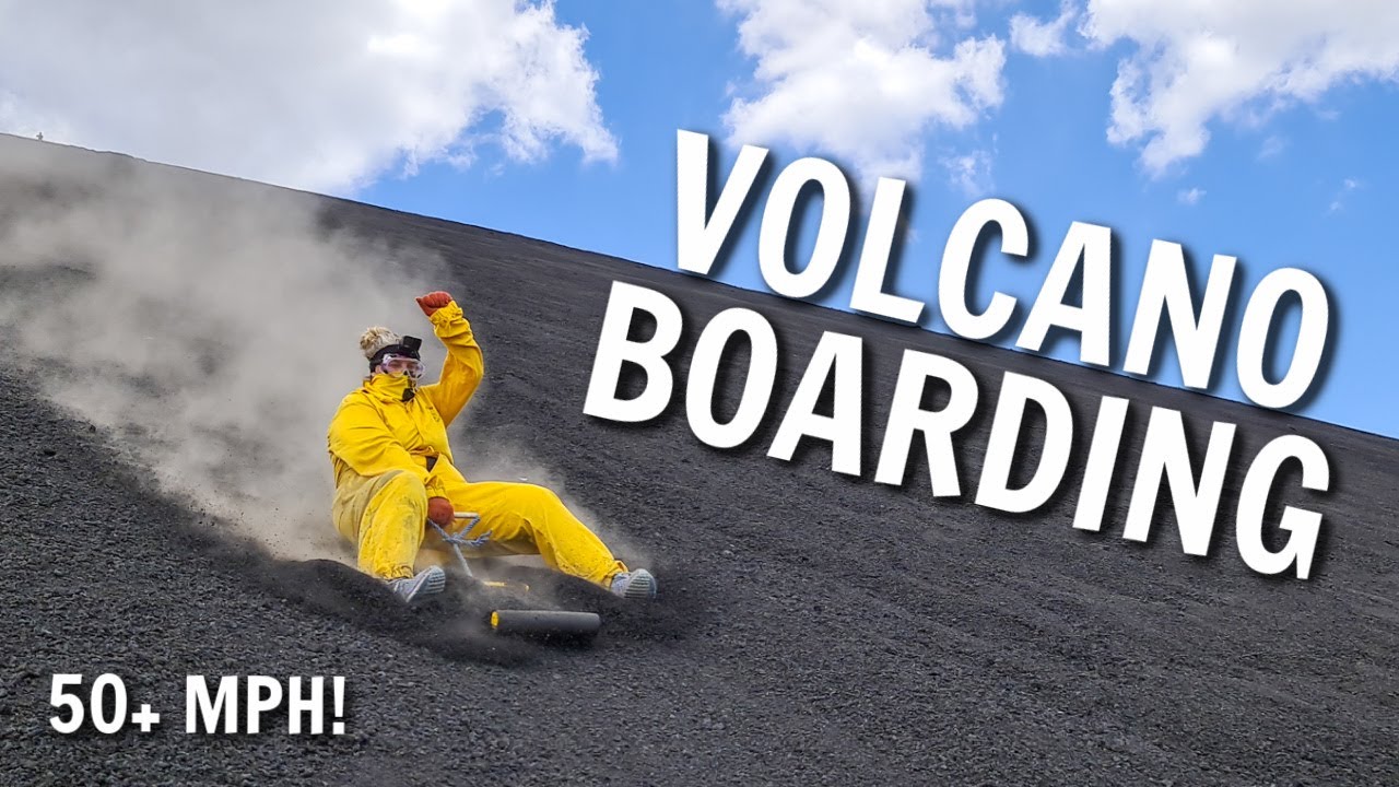 Things to do Before You Die | Volcano Boarding | Cerro Negro | Nicaragua