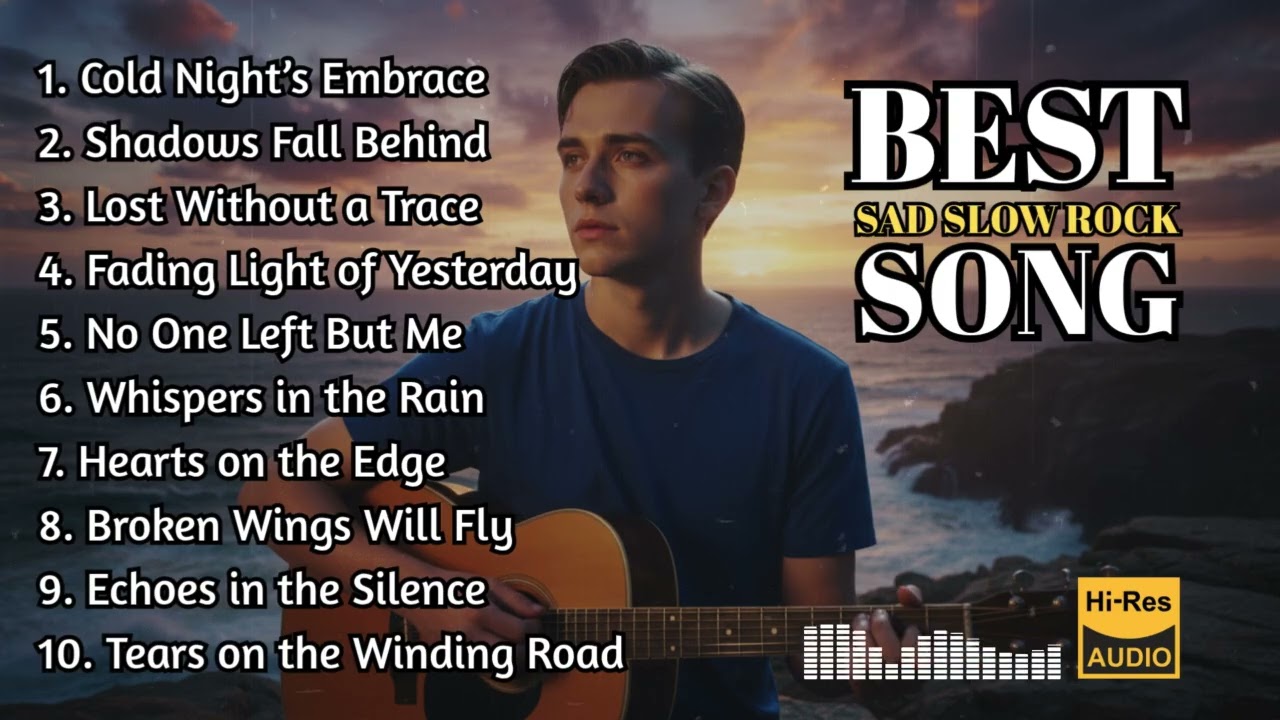 Timeless Heartbreak Rock Collection | Sad Ballads & Beautiful Guitar Harmony