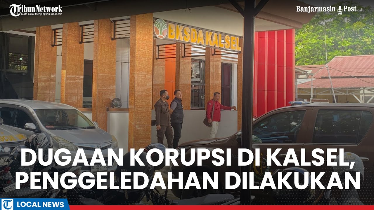 Usut Dugaan Korupsi, Tim Kejati Kalsel Geledah Kantor BKSDA Kalsel di Banjarbaru