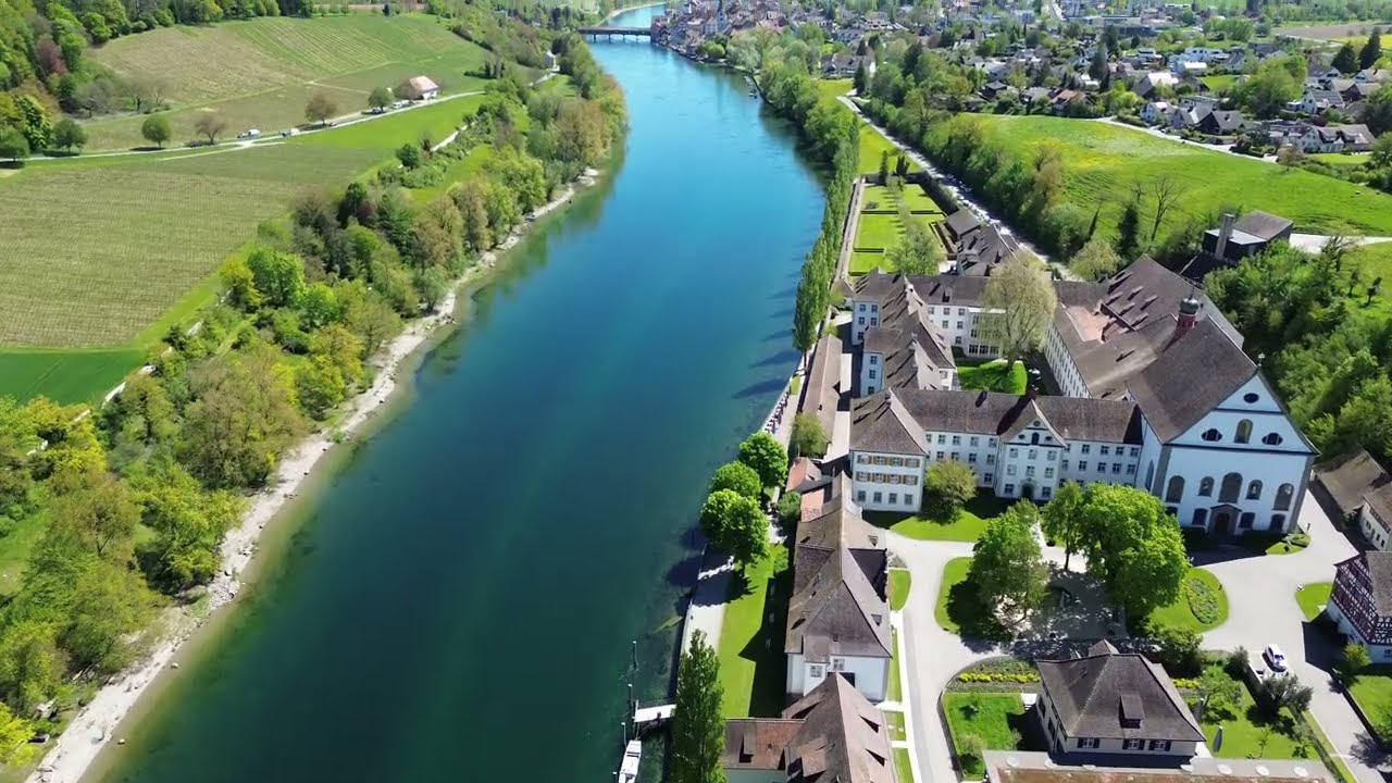 Ehemaliges Katharinenkloster am Rhein bei Dissenhofen