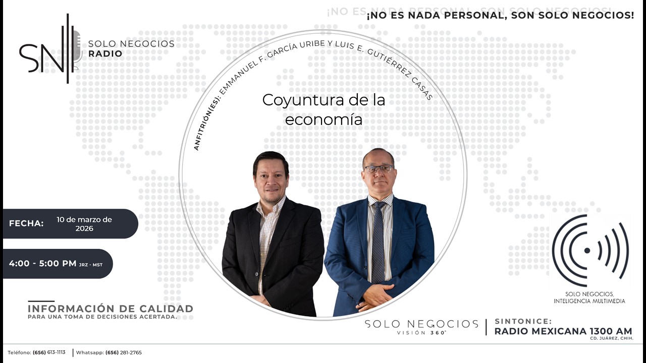 [SNR] Solo Negocios Radio del 10 de marzo de 2026