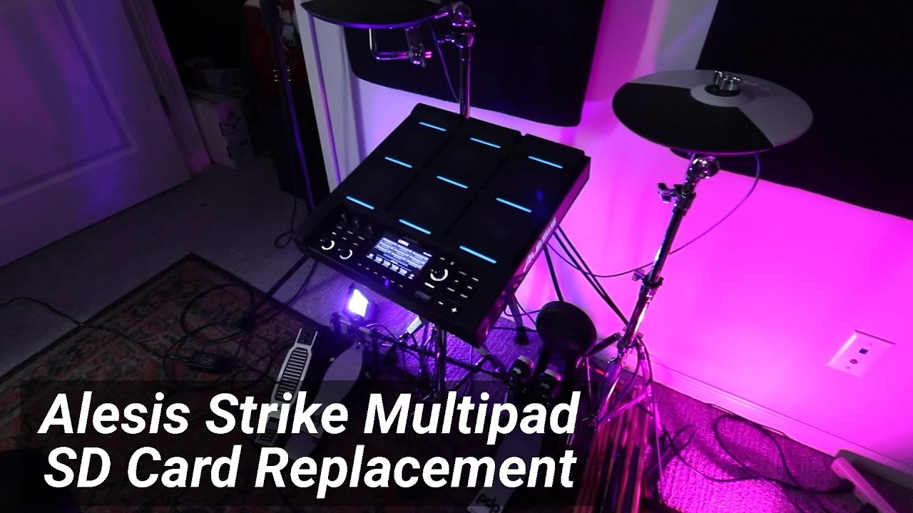 Alesis Strike Multipad SD Card Replacement