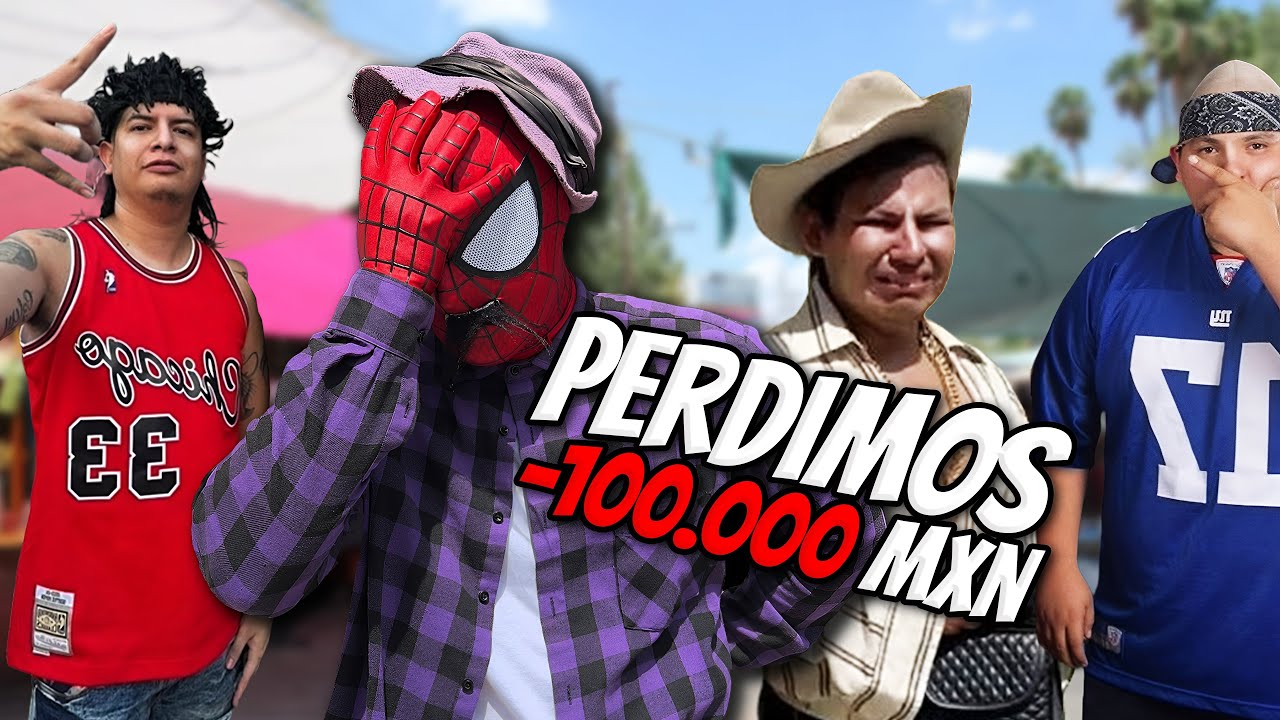 ¡PERDIMOS MUCHO DINERO! nos cobraron EL DOBLE en este tianguis de BARRIO | la granja rifa