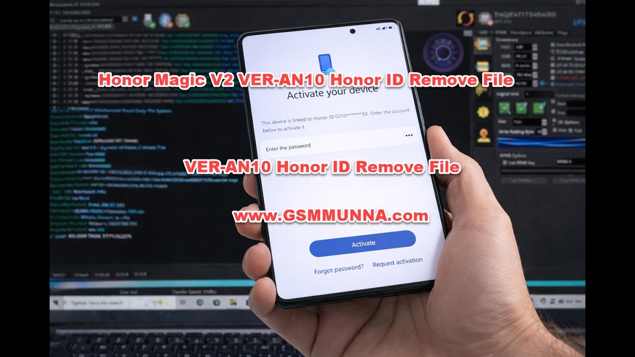 Honor Magic V2 VER-AN10 Honor ID Remove File