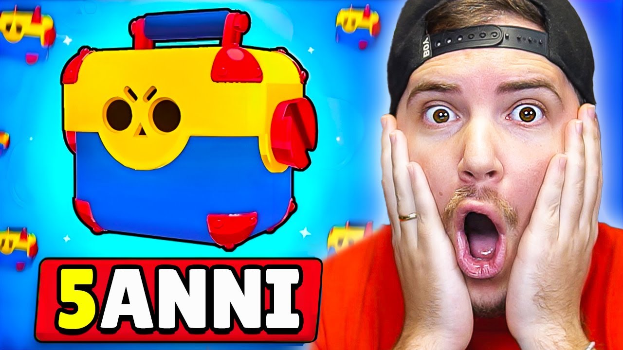 APRO le MEGA CASSE DOPO 5 ANNI su BRAWL STARS!! (shoppo tutto!)