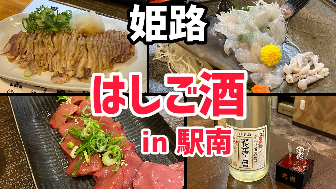 【姫路グルメ】姫路駅南￼の人気居酒屋3軒でベロベロはしご酒！絶品グルメと酒に溺れた夜
